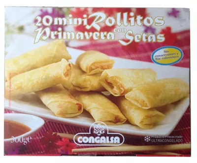 mini Rollitos Primavera con Setas Congalsa 300 g, code 8411076008487