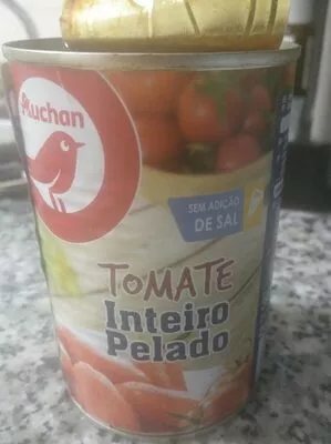 390 G-tomate Entero Pelado Auchan , code 8411108603703