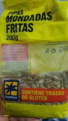 Pipas Mondadas Fritas Casa Pons  , code 8411109024101