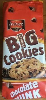 Big Cookies Chocolate Chunk Asinez 150 g, code 8411192040156