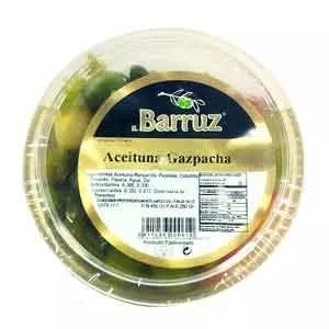 Aceituna gazpacha Barruz 450 g (neto), 250 g (escurrido), code 8411236000610