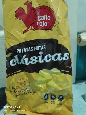 Patatas fritas Clásicas El Gallo Rojo 160 g, code 8411276010259