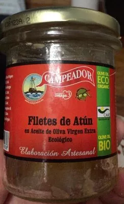 Filetes de atún en aceite de oliva campeador , code 8411317301636