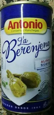 La berenjena Antonio 350 g neto, 170 g escurrido, 370 ml, code 8411471101721