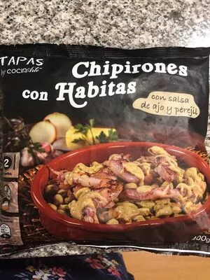 Chipirones con habitas Cocinarte , code 8411530327581