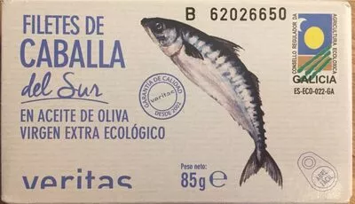 Filetes de caballa del sur veritas 85 g, code 8411555071018