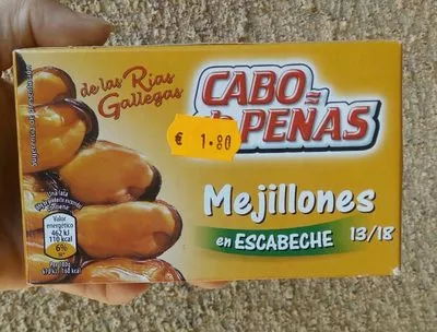 Mejillones escabeche de la rías gallegas Cabo de Peñas , code 8411555100039