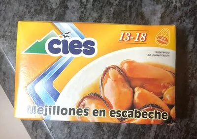 Mejillones en escabeche Cies , code 8411555100237