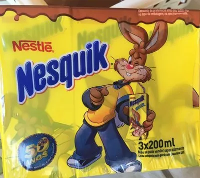 Lait Aromatisé Nesquik Nestlé 600 ml (3 * 200 ml), code 8411610002278