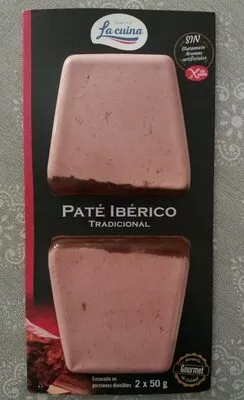 Paté Ibérico tradicional La Cuina 2 x 50 g, code 8411763135571