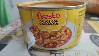 Callos con garbanzos Presto , code 8411769005908