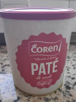 Paté de cerdo Coren , code 8411769015006