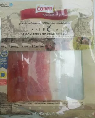 Jamón serrano gran reserva Coren , code 8411769182005