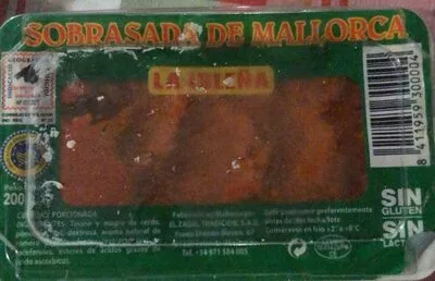 Sobrasada de Mallorca La Isleña , code 8411959300004