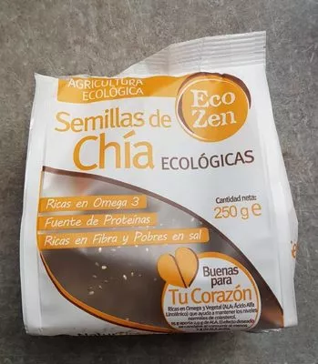 Semillas de chía ecológicas NaturTierra , code 8412016366483