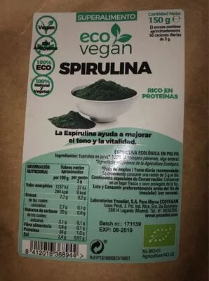 SPIRULINA  , code 8412016368944