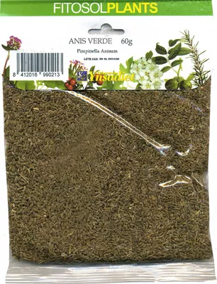 Anís verde Ynsadiet 60 g, code 8412016990213