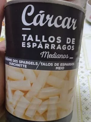 Tallos de espárragos carcar , code 8412020405000