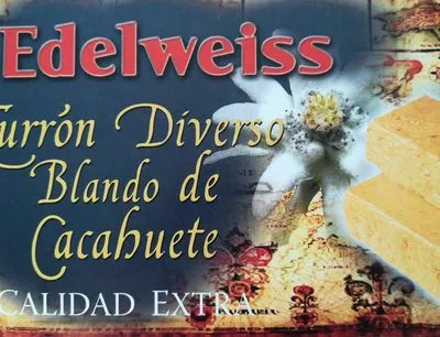 Turrón Diverso Blando de Cacahuete Edelweiss , code 8412080002751