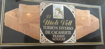 Turron diverso de cacahuete El Moli Vell , code 8412080021400