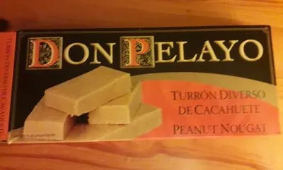 Turrón diverso de cacahuete don pelayo , code 8412080025989