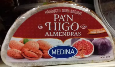 Pan de higo con almendras Medina 500 g, code 8412139004118