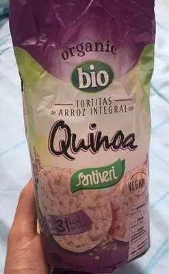 Tortitas de arroz integral con quinoa Santiveri 130 g, code 8412170020726