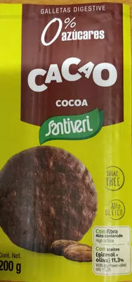 Cacao cocoa Santiveri 200 g, code 8412170028579