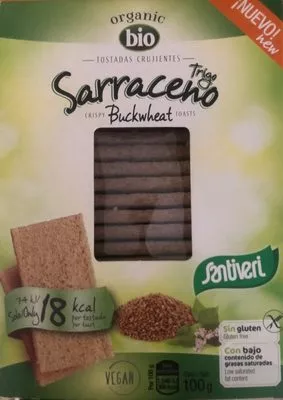 Sarraceno crispy buckweat toasts Santiveri , code 8412170039339