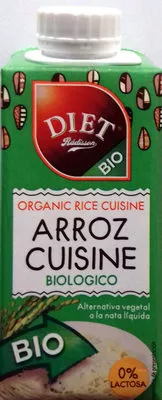 Arroz Cuisine Diet Rádisson, PAGESA - Productora Alimenticia General Española S.A. 200 ml, code 8412224003156