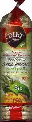 Tortitas de arroz integral Diet Rádisson 150 g, code 8412224040182