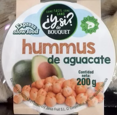 Hummus de aguacate ¿Y si? de Bouquet 200 g, code 8412276011192