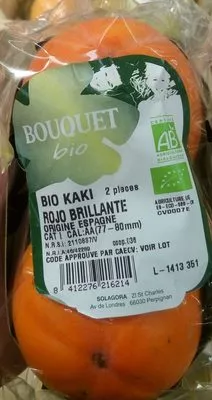 Kaki Rojo Brillante Bio Bouquet Bio 2 pièces, code 8412276216214