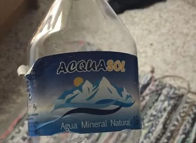 Agua Mineral Natural Acquasol , code 8412361030046