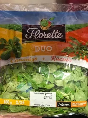 DUO canónigo + rúcula Florette , code 8412363058482