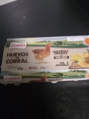 huevos de corral Coren , code 8412406016226