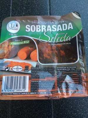 Sobrasada L'Illa 250 g, code 8412450580612