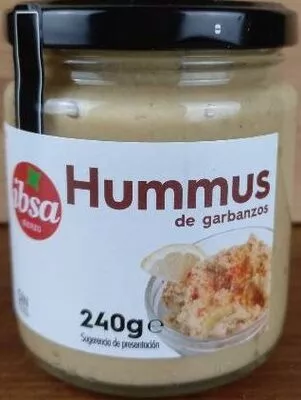 Hummus de garbanzos Ibsa 240 g, code 8412464036228