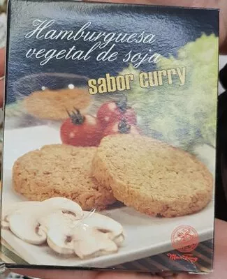 Hamburguesa vegetal de soka sabor curry  , code 8412492701037