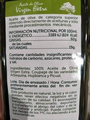 Aceite de oliva virgen extra maeva , code 8412498003401