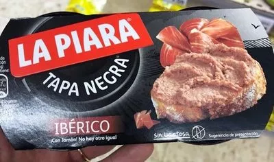 Paté Tapa Negra Iberico La Piara La Piara , code 8412500329253