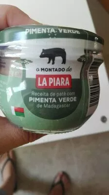 Paté a la pimienta verde -grasa tarro La Piara , code 8412500483559