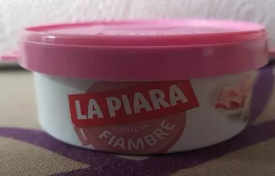 paté de jamón york La Piara , code 8412500910628