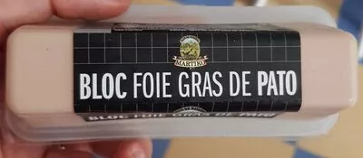 Bloc foie gra de pato Martiko , code 8412540003694