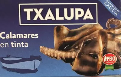 Calamares en tinta Txalupa 115g, code 8412540900047