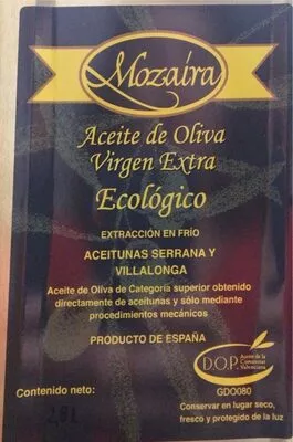 Aceite de oliva Virgen extra mozaira , code 8412594067642