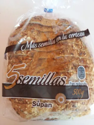 Pan redondo 5 semillas Supan Supan , code 8412600026885