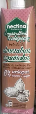 Bebida de almendras españolas Nectina 1 l, code 8412737001953