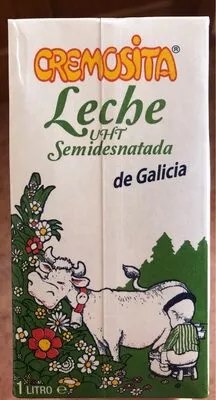 Leche UHT Semidesnatada Cremosita 1 l, code 8412779210108