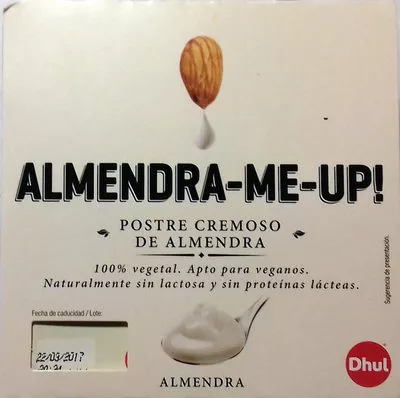 Postre cremoso de almendra Dhul 400 g (4 x 100 g), code 8412800005840